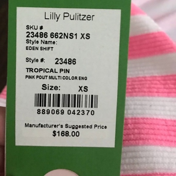 🆕 Lilly Pulitzer A-Line Dress with Back Zipper Closure. Size Medium - Picture 8 of 14